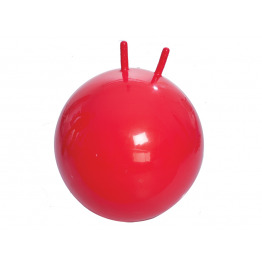 М-355  Мяч для занятий лечебной физкультурой (с рожками, с насосом, 55 см, красный)