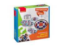ВВ3156 Обучающие игры Bondibon, Настольная игра «ДВИГАЙ ПАЛЬЦАМИ»