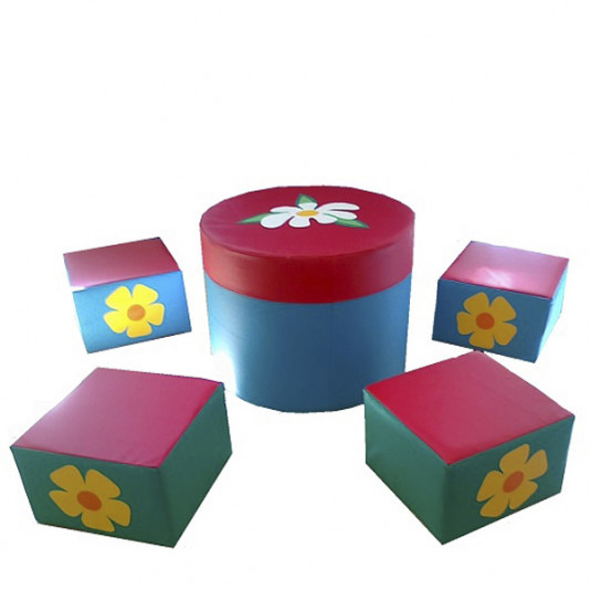 Л-18  Детская игровая мебель «Ромашка»